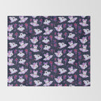 Ghost bat Throw Blanket Gallery Image 2