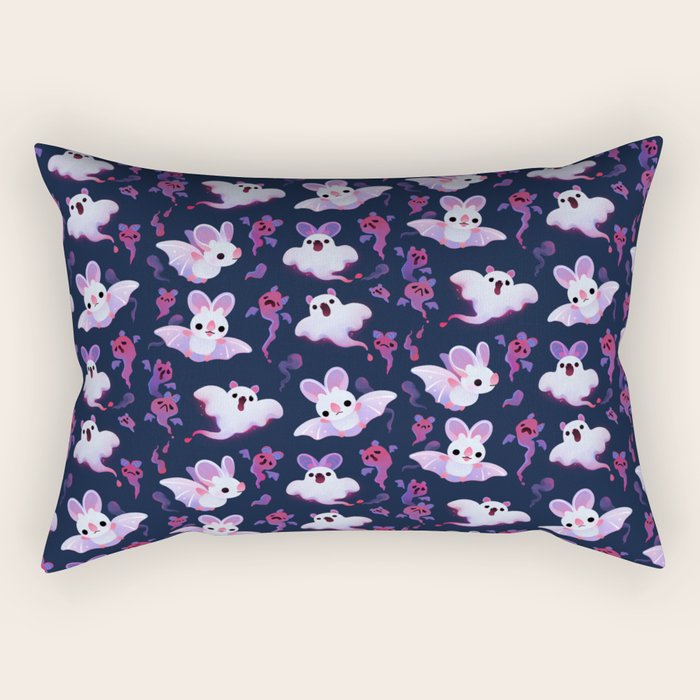 Ghost bat Rectangular Pillow Gallery Image 2
