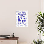 Drink Champagne - Coastal Art Poster Gallery Image 2