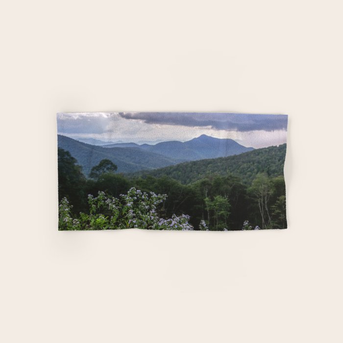 Smoky Mountain Wildflower Adventure - Nature Photography Bath Towel Gallery Image 1