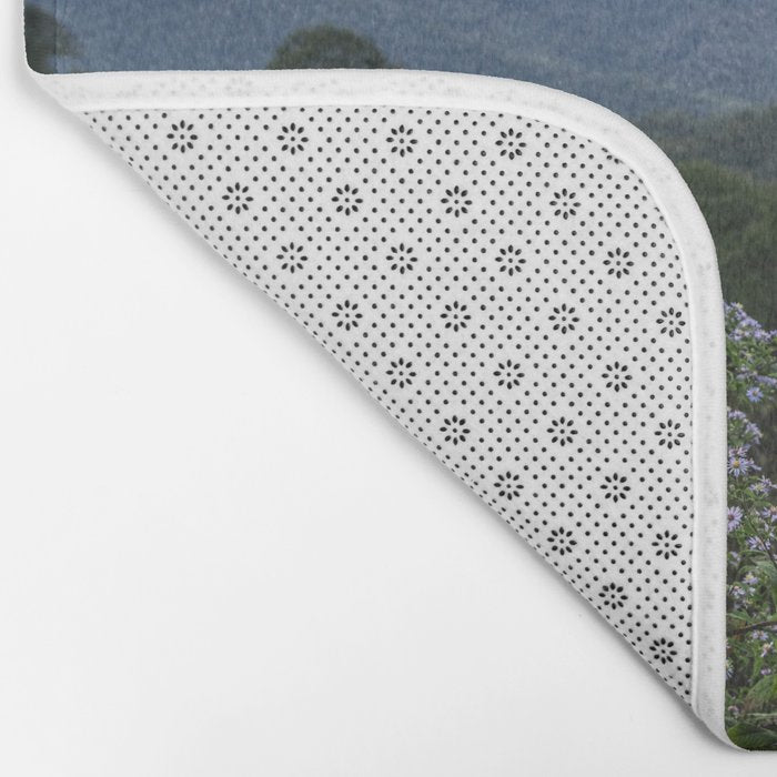 Smoky Mountain Wildflower Adventure - Nature Photography Bath Mat Gallery Image 2