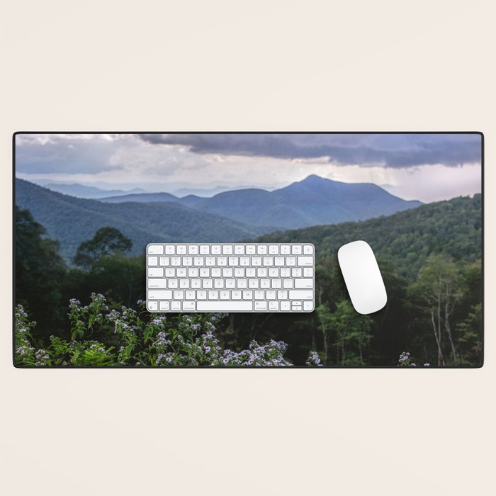 Smoky Mountain Wildflower Adventure - Nature Photography Desk Mat Gallery Image 1
