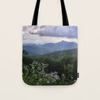 Smoky Mountain Wildflower Adventure - Nature Photography Tote Bag Gallery Image 1