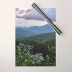 Smoky Mountain Wildflower Adventure - Nature Photography Wrapping Paper Gallery Image 1