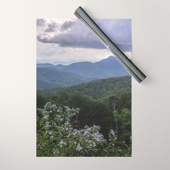 Smoky Mountain Wildflower Adventure - Nature Photography Wrapping Paper Gallery Image 1