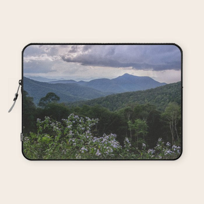 Smoky Mountain Wildflower Adventure - Nature Photography Laptop Sleeve Gallery Image 1