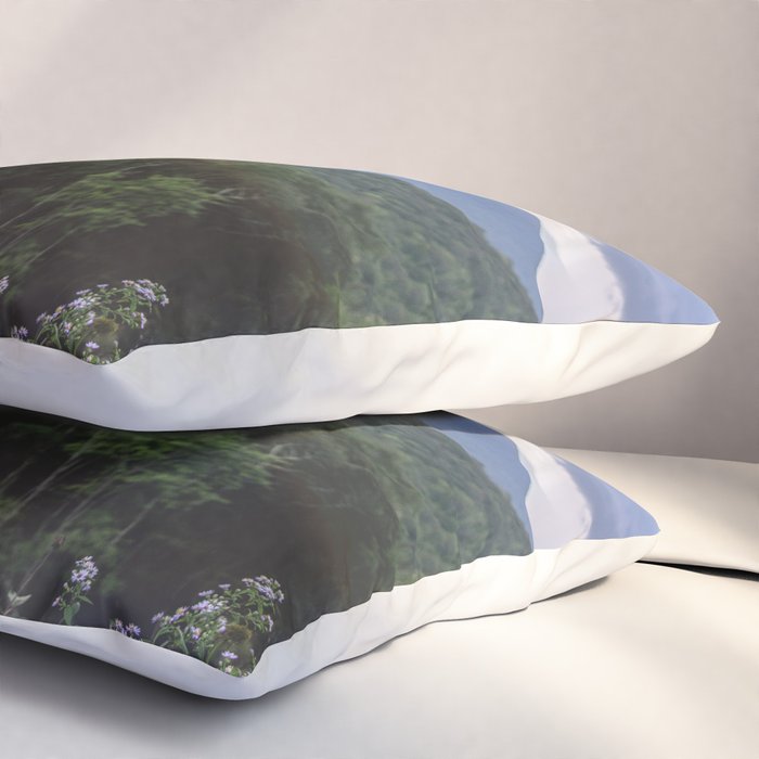 Smoky Mountain Wildflower Adventure - Nature Photography Pillow Sham Gallery Image 3