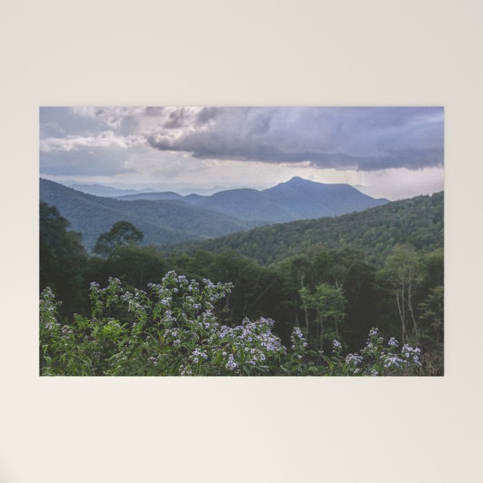 Smoky Mountain Wildflower Adventure - Nature Photography Welcome Mat Gallery Image 1