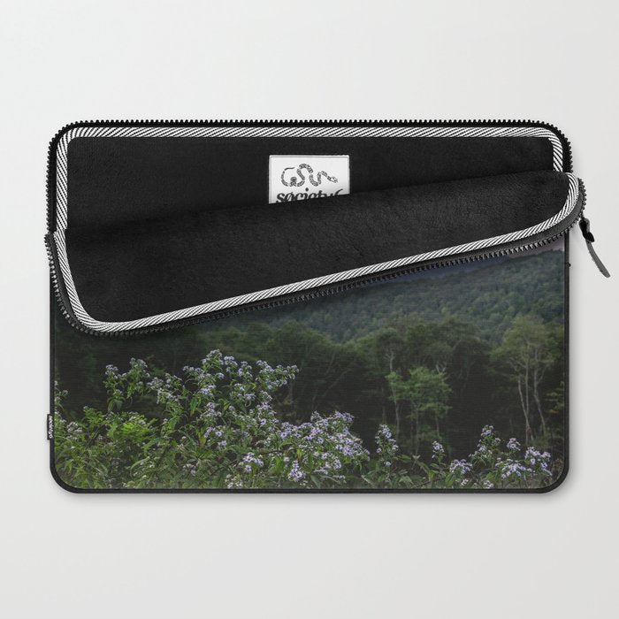 Smoky Mountain Wildflower Adventure - Nature Photography Laptop Sleeve Gallery Image 2
