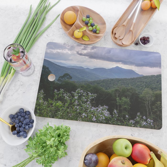 Smoky Mountain Wildflower Adventure - Nature Photography Cutting Board Gallery Image 2