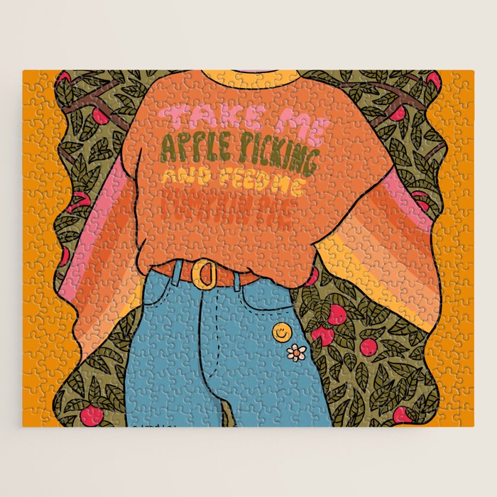Apple Picking Jigsaw Puzzle Gallery Image 1