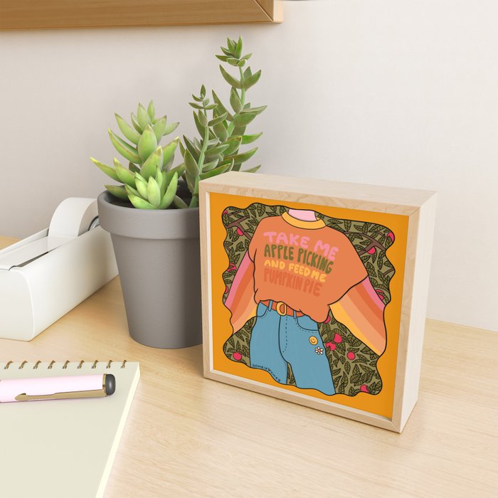 Apple Picking Mini Art Print Gallery Image 2