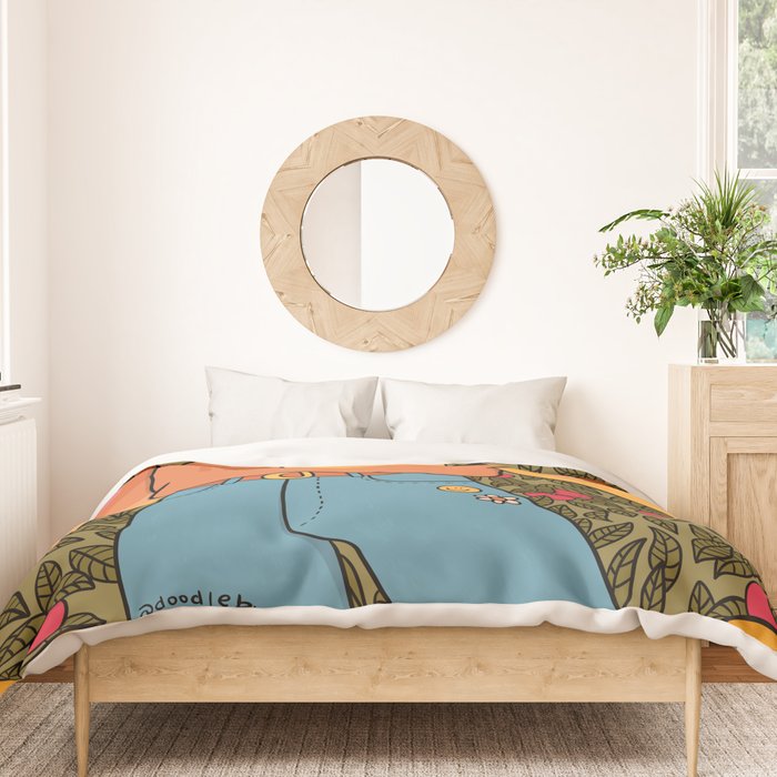 Apple Picking Duvet Cover Gallery Image 3