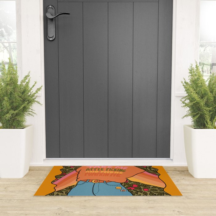 Apple Picking Welcome Mat Gallery Image 3