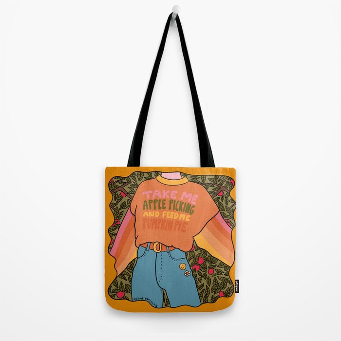 Apple Picking Tote Bag Gallery Image 2