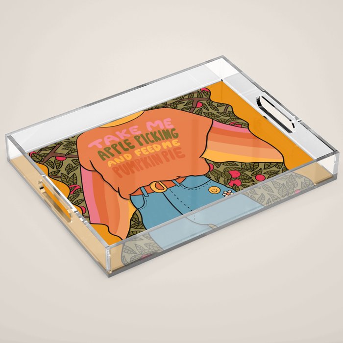 Apple Picking Acrylic Tray Gallery Image 1