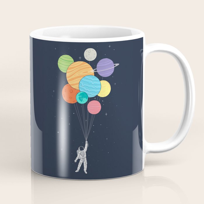 Planet Balloons Coffee Mug Gallery Image 1