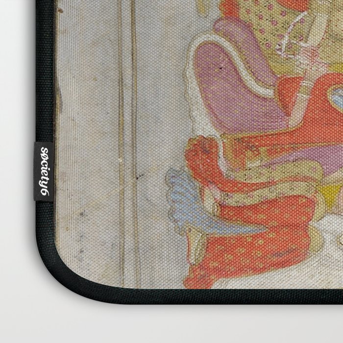 Fortune Teller Indian Painted Illustration Laptop Sleeve Gallery Image 3