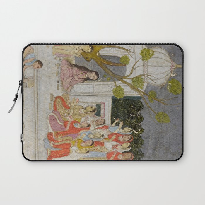 Fortune Teller Indian Painted Illustration Laptop Sleeve Gallery Image 1