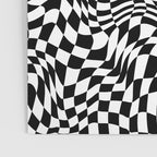 TIME MOVES SLOWLY (warped geometric pattern) Poster Gallery Image 3