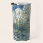 Neptune's Horses by Walter Crane Travel Mug Gallery Image 3