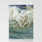 Neptune's Horses by Walter Crane Stationery Card Gallery Image 2