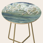 Neptune's Horses by Walter Crane Side Table Gallery Image 2