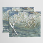 Neptune's Horses by Walter Crane Placemat Gallery Image 1