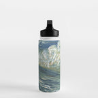 Neptune's Horses by Walter Crane Water Bottle Gallery Image 3