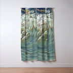 Neptune's Horses by Walter Crane Window Curtain Gallery Image 3