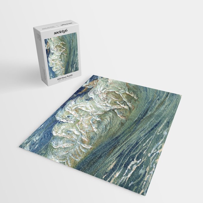 Neptune's Horses by Walter Crane Jigsaw Puzzle Gallery Image 2