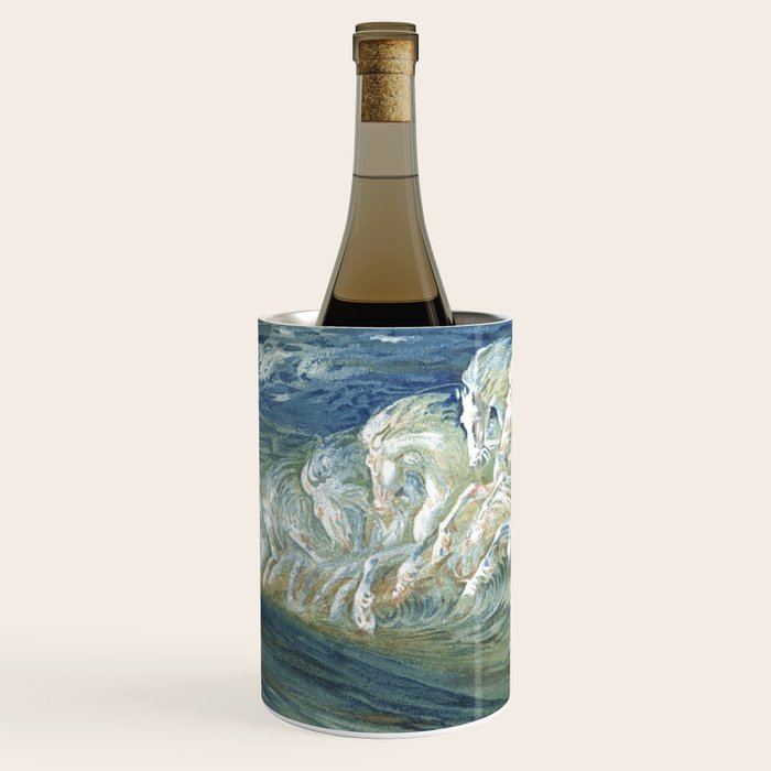 Neptune's Horses by Walter Crane Wine Chiller Gallery Image 2