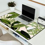 Abstract Art Tropical Leaves 100 Desk Mat Gallery Image 2