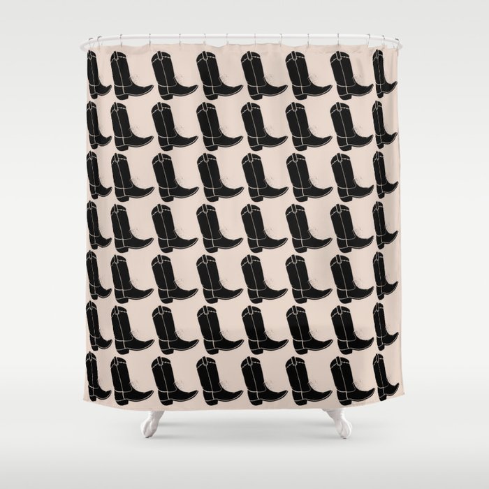 boot scoot Shower Curtain