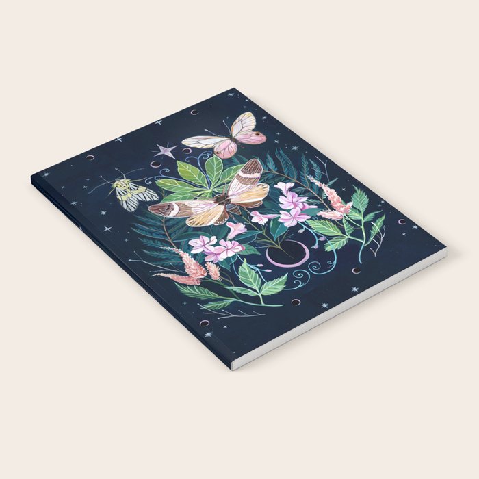 Cicada Moon Notebook Gallery Image 1