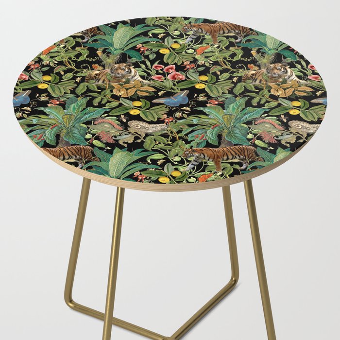 TIGER IN THE DARK JUNGLE Side Table Gallery Image 2