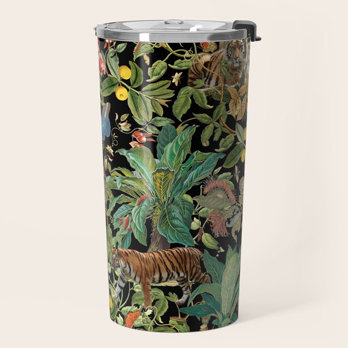 TIGER IN THE DARK JUNGLE Travel Mug Gallery Image 2