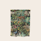 TIGER IN THE DARK JUNGLE Wall Hanging Gallery Image 1