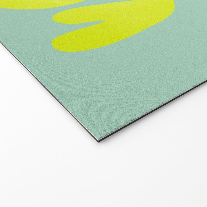 Lime & Sea Green: Matisse Paper Cutouts 06 Welcome Mat Gallery Image 2