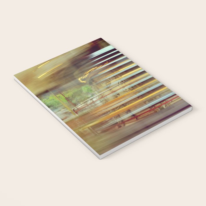 Spinning Carousel in Paris - Abstract Travel Photography Notebook Gallery Image 3