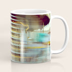 Spinning Carousel in Paris - Abstract Travel Photography Coffee Mug Gallery Image 1