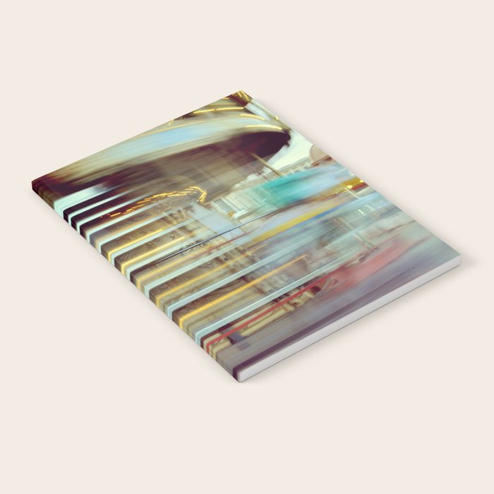 Spinning Carousel in Paris - Abstract Travel Photography Notebook Gallery Image 1