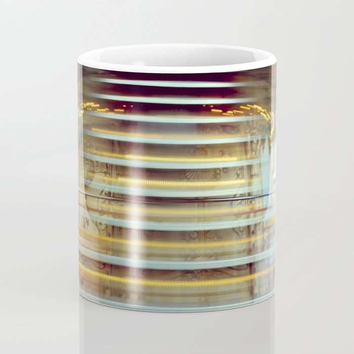 Spinning Carousel in Paris - Abstract Travel Photography Coffee Mug Gallery Image 4