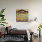 Spinning Carousel in Paris - Abstract Travel Photography Wood Wall Art Gallery Image 2