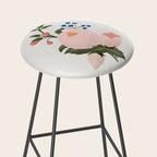 Delicate florals no2 Stool Gallery Image 2