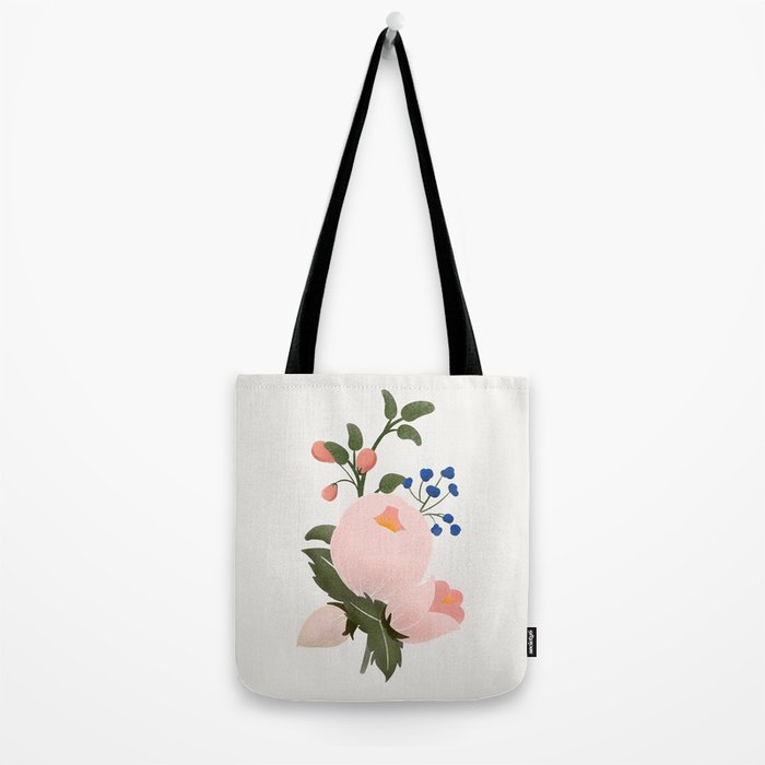 Delicate florals no2 Tote Bag Gallery Image 2