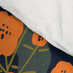 Matisse Flower Vase modern Illustration dark Comforter Gallery Image 4