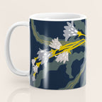 Matisse Flower Vase modern Illustration dark Coffee Mug Gallery Image 3