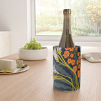 Matisse Flower Vase modern Illustration dark Wine Chiller Gallery Image 4