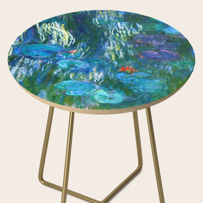 Claude Monet "Water Lilies" (16) Side Table Gallery Image 2